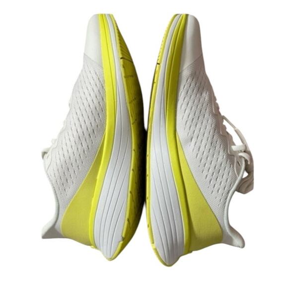 NIB Lane - Eight Relay Trainers Men\'s Size 8.5 Women\'s 10 White Yellow Shoes main image 4